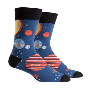 Sock it to me - Herren Socken  Planets  - lustige Herren Socken mit Planeten Gr.42-47 One Size
