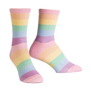 Sock it to me - Damen Socken - Pastel prismatic mit Glitzer Gr.36-42 One Size