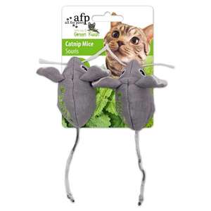 All for Paws Green Rush Catnip Muse - 2er Pack