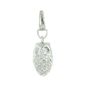 Fossil Anhnger Charms JF00016040 Eule Zyrkonia