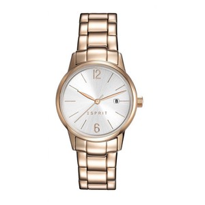 Esprit Damen Uhr Armbanduhr Abbie Edelstahl Ros ES100S62014