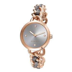 Esprit Damen Uhr Armbanduhr Lily Edelstahl Ros ES107952003