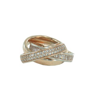 Esprit Collection Damen Ring Silber Ros Zirkonia Tridelia ELRG92258B