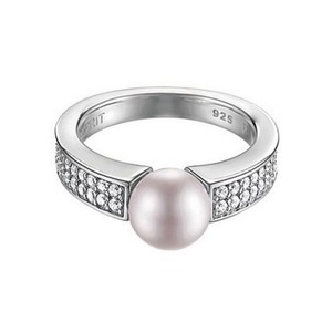 Esprit Damen Ring Silber Zirkonia Precious Glam Sunset ESRG91587C1