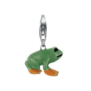 Esprit Anhnger Charms Silber Green Frog Frosch ESCH91176A000