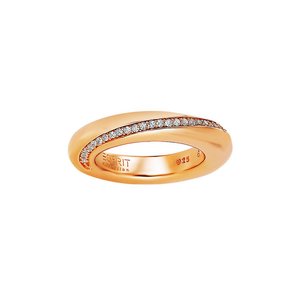 Esprit Collection Damen Ring Silber Ros Zirkonia Peribess Gr.16 ELRG91429B160