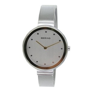 Bering Damen Uhr Armbanduhr Slim Classic - 12034-101 Meshband