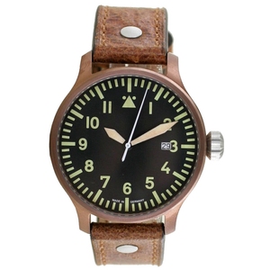 Aristo Herren Uhr Armbanduhr Vintage Erbstck Fliegeruhr Quarz 0H18QU