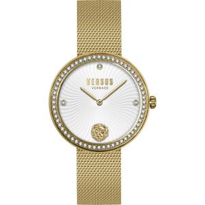 Versus by Versace Damen Uhr Armbanduhr LEA CRYSTAL VSPEN3021 Edelstahl