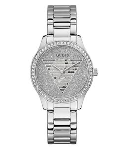 Guess Damen Uhr Armbanduhr LADY IDOL GW0605L1 Edelstahl silber 