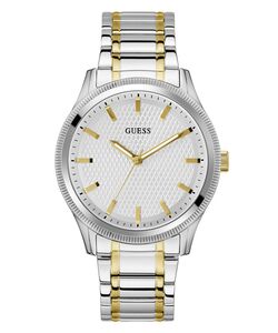 Guess Herren Uhr Armbanduhr DEX GW0626G4 Edelstahl bicolor