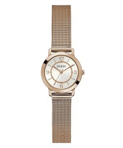 Guess Damen Uhr Armbanduhr MELODY GW0666L3 Edelstahl rotgold