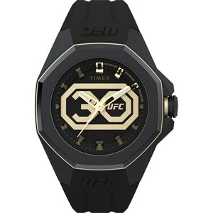 Timex Herren Uhr Armbanduhr Analog Silikon TW2V90200 UFC Pro 30th Anniversary