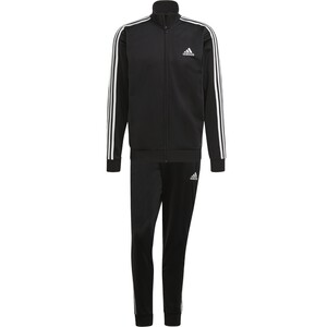 adidas Trainingsanzug Herren schwarz im 3 Streifen Design