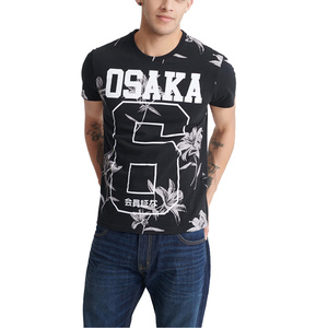 Superdry Super 5s T-Shirt Herren Shirt M1010106B schwarz