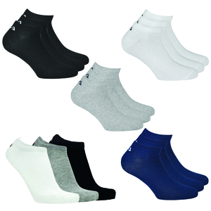 9 Paar Fila Unisex Invisible Sneakersocken Socken F9100