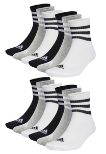 12 Paar adidas C Sportswear MID 12p Mid Cut Socken Unisex Sportsocken