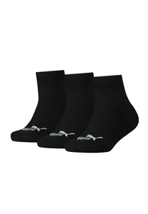 Puma KIDS Quarter Socken Sneaker Gr. 27 - 38 fr Mdchen und Jungen 3 Paar 