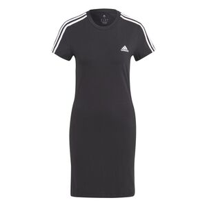 adidas Damen Essentials 3-Streifen T-Shirt-Kleid