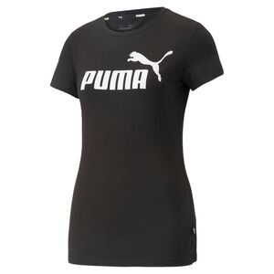 Puma Ess Slim Logo Tee - puma black