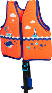 Firefly Ki.-Schutzweste Swim Vest Kids - orange/blue dark/blu