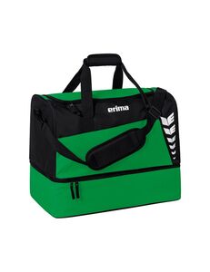 Erima Six Wings Sportsbag With Bottom Cas - smaragd/black