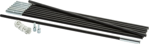 McKINLEY Zeltkleinteile Fiberglass Poles 455Cm - schwarz
