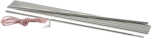 McKINLEY Zeltkleinteile Aluminium Pole 8.5 Mm - silber
