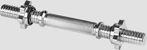 Energetics Kurzh-Stange Short Bar 35Cm Screw (30Mm) - chrome/chrome