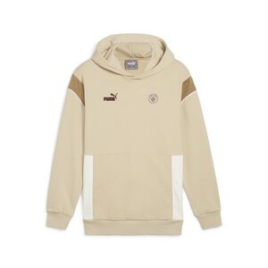 Puma Mcfc Ftblarchive Hoodie - granola-frosted ivory
