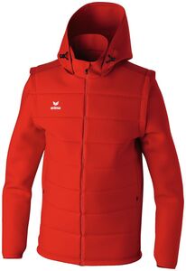 Erima Team Jacket With Removable Sleeves - red