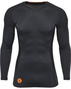 Hummel First Compression Jersey Longsleeve Funktionsshirt Kompressionsshirt Shirt schwarz