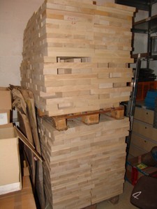 30kg Weibuche Hlzer gehobelt max. 46x3x16cm Holzabschnitte Brennholz Hainbuche Bastelholz