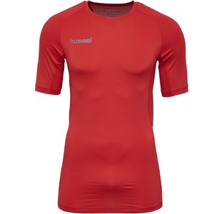 Hummel First Perfection SS Jersey Funktionsshirt Kompressionsshirt Shirt rot 003729-3062