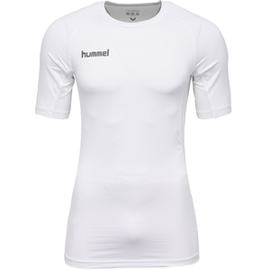 Hummel First Perfection SS Jersey Funktionsshirt Kompressionsshirt Shirt weiss 003729-9001