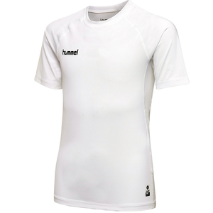 Hummel First Perfection SS Jersey Kids Funktionsshirt Kompressionsshirt Shirt weiss 103729-9001