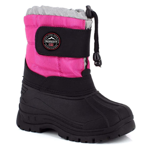 Geographical Norway Mady Jr Kinder Outdoor Boots Stiefel Winterstiefel pink/schwarz