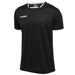 Hummel Authentic Poly Jersey Trikot T-Shirt Shortsleeve schwarz/wei 204919-2114
