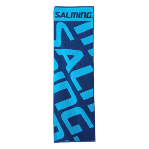 Salming Gym Towel Frottee Sporthandtuch Gesichtstuch Handtuch Fitness Sport Training 34x100cm blau 1188847-0403