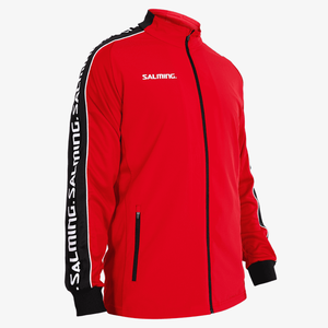 Salming Delta Jacket Herren Jacke Sportjacke Trainingsjacke rot/schwarz/wei 1198724-0505