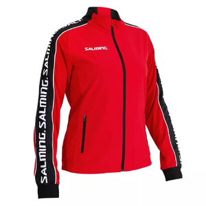 Salming Delta Jacket Damen Jacke Sportjacke Trainingsjacke rot/schwarz/wei 1198726-0505