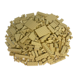 LEGO Steine Sondersteine Hellbeige Gemischt NEU! Menge 250x