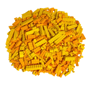 LEGO Steine Sondersteine Gelb Gemischt NEU! Menge 50x