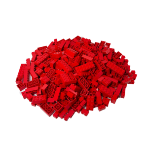 LEGO Steine Hochsteine Rot NEU! Menge 250x