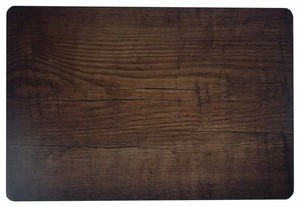 Schreibtischunterlage Motiv: braunes Holzmuster  40 x 60 cm abwischbar 