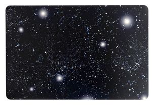 Schreibtischunterlage Weltall / Universum / Sternenhimmel blau 40 x 60 cm abwischbar 