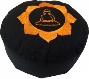 Meditationskissen Buddha, Dinkelfllung