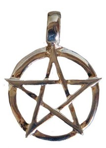 Gothic-Anhnger Pentagramm, mystischer Schutz-Anhnger