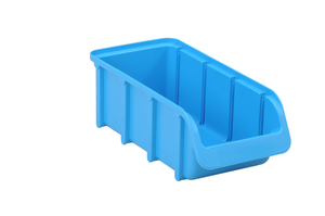 Sichtlagerbox, Basic PP, Gr. 2L, 18 Stck, Farbe blau