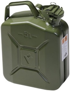 Kraftstoff-Kanister CLASSIC Metall 5 L, oliv